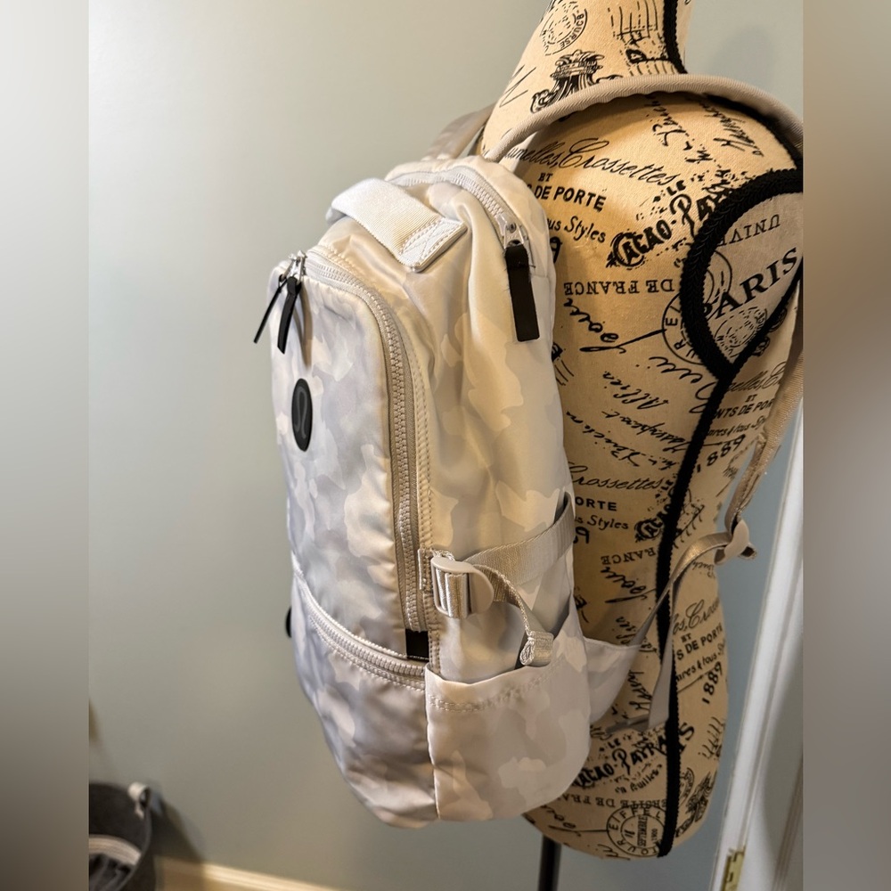 lululemon athletica White/gray Camo Backpack - Picture 3 of 9